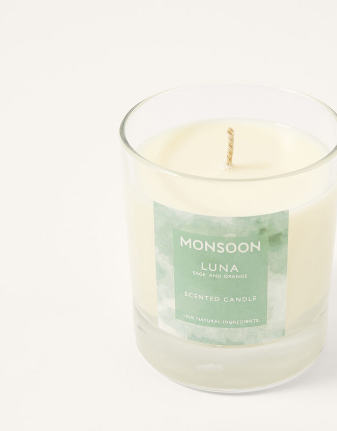 Luna Natural Sage Orange Scented Candle, , large