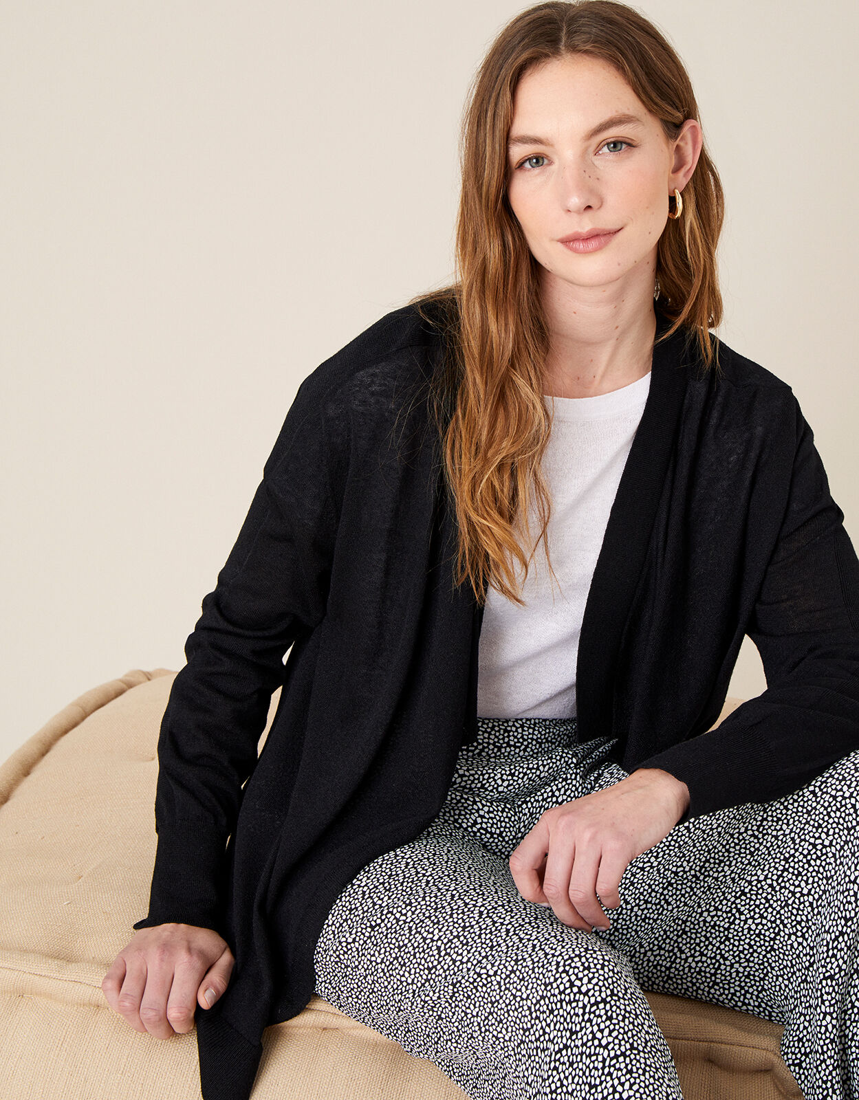 Monsoon 2025 black cardigan