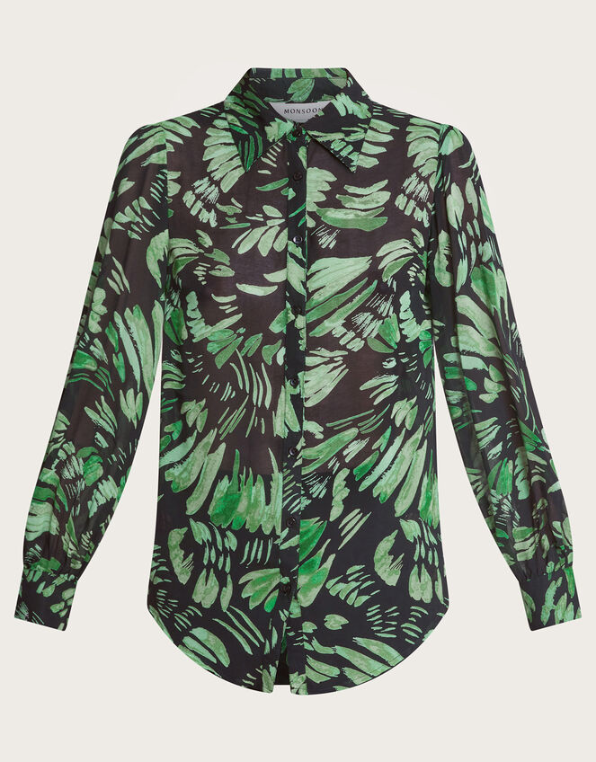 Ophelia Blouse, Black (BLACK), large