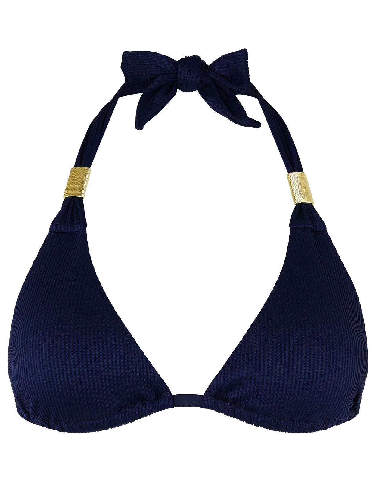 navy blue bikini top