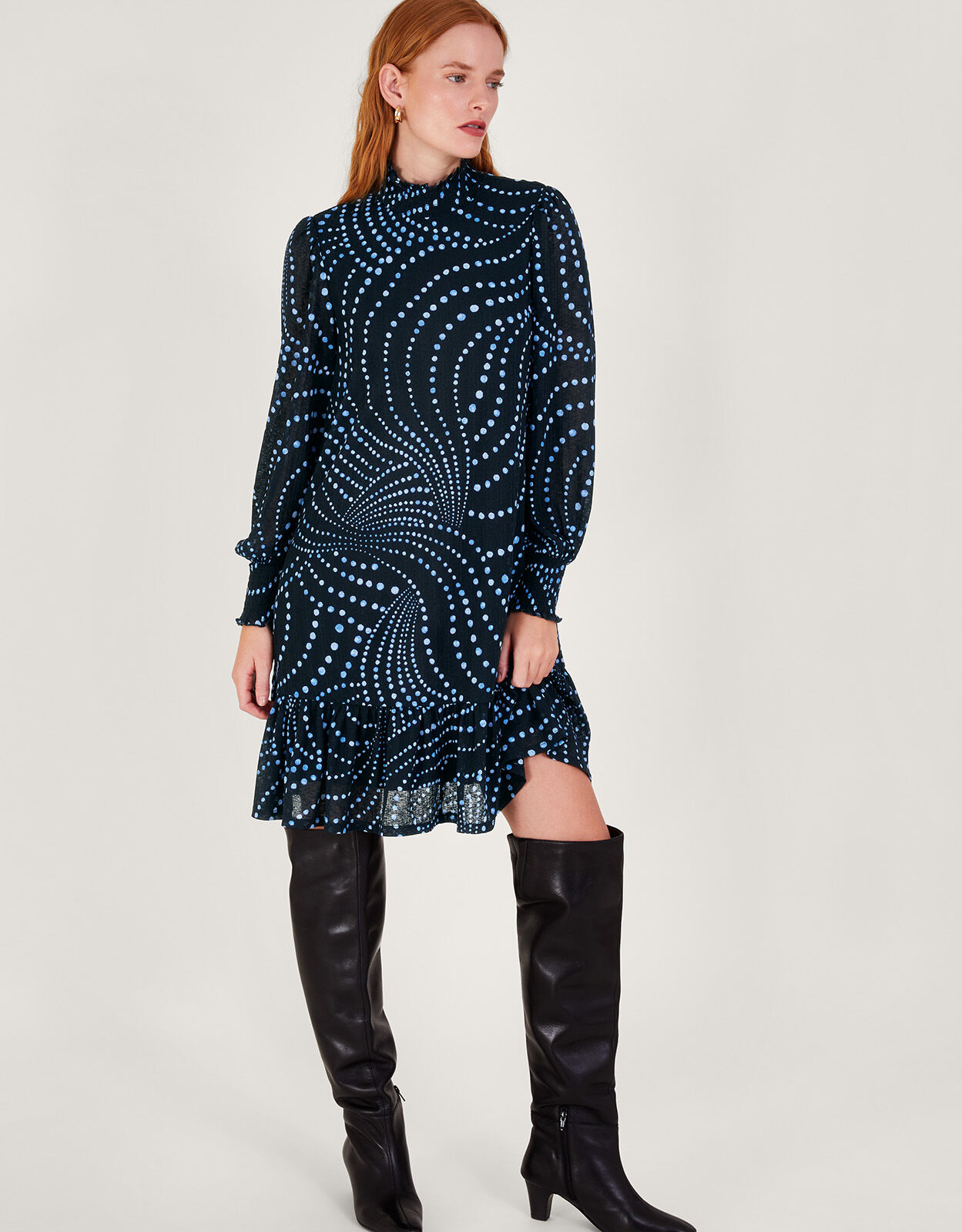 Monsoon spot shop dress