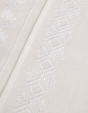 Embroidered Kurta Shirt, Ivory (IVORY), large