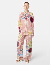 Scotch and Soda Relaxed Print Shirt, Pink (PINK), large