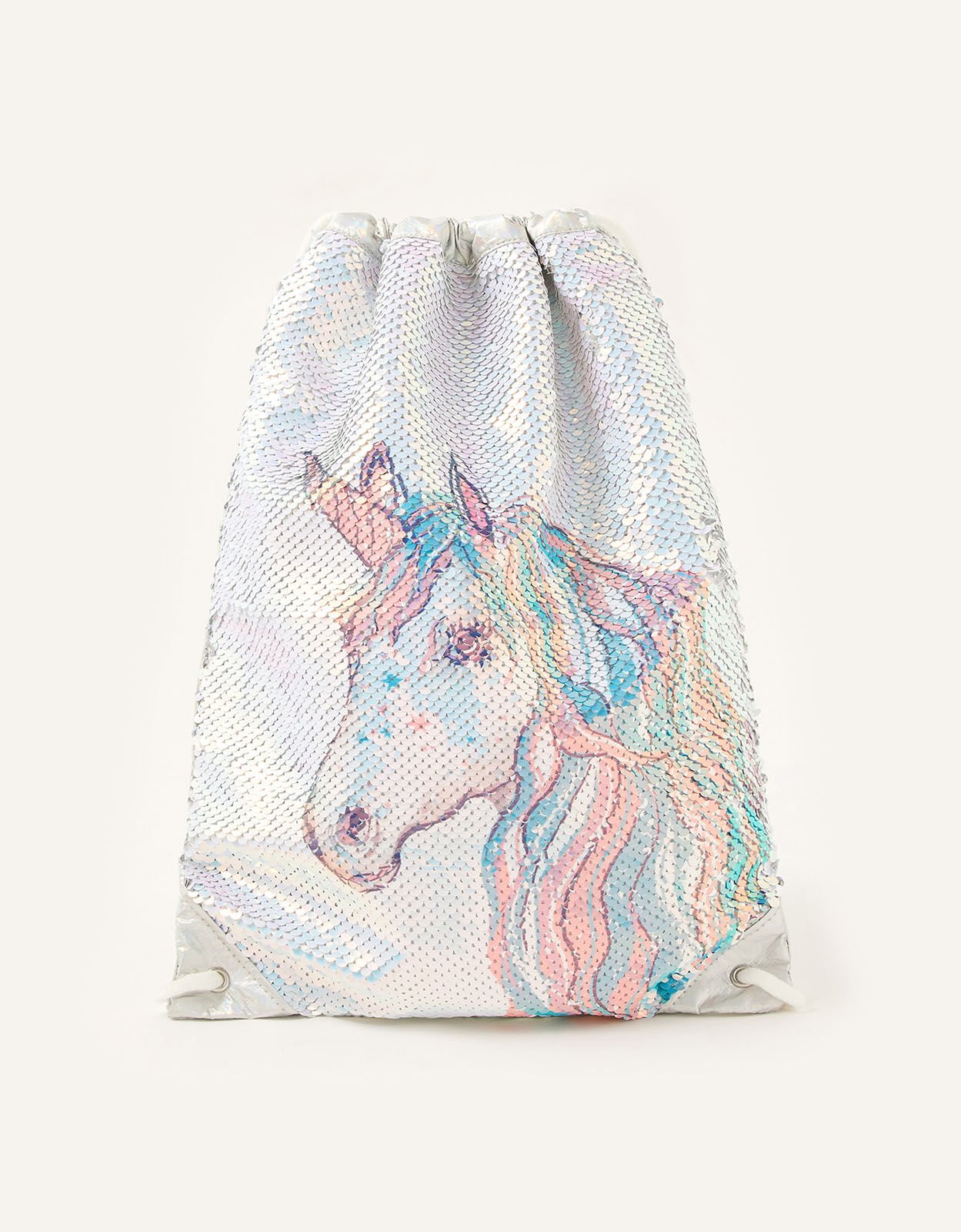 drawstring sequin bag