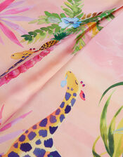 Giraffe Swing Dress, Pink (PINK), large