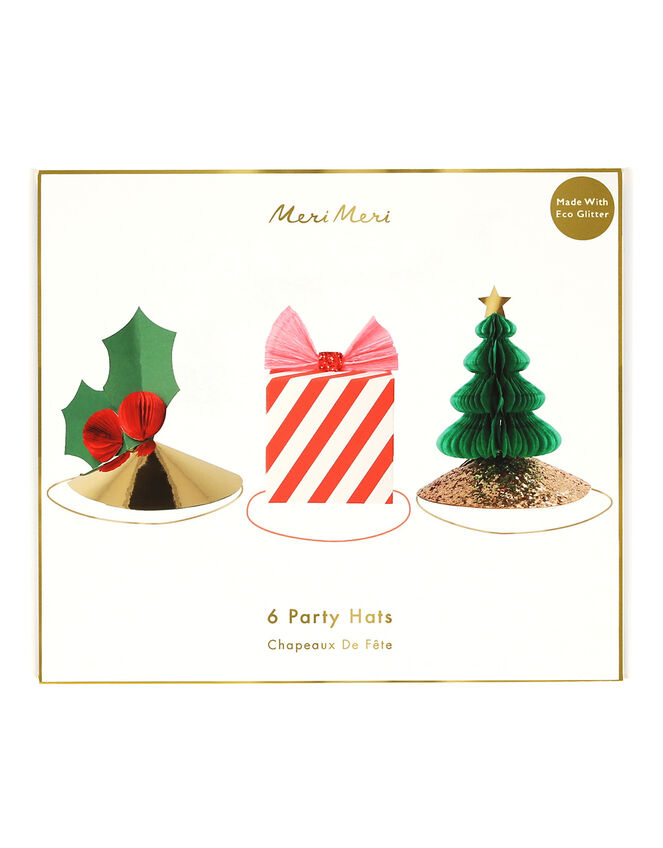 Meri Meri Mixed Design Party Hats 6 Pack, , large