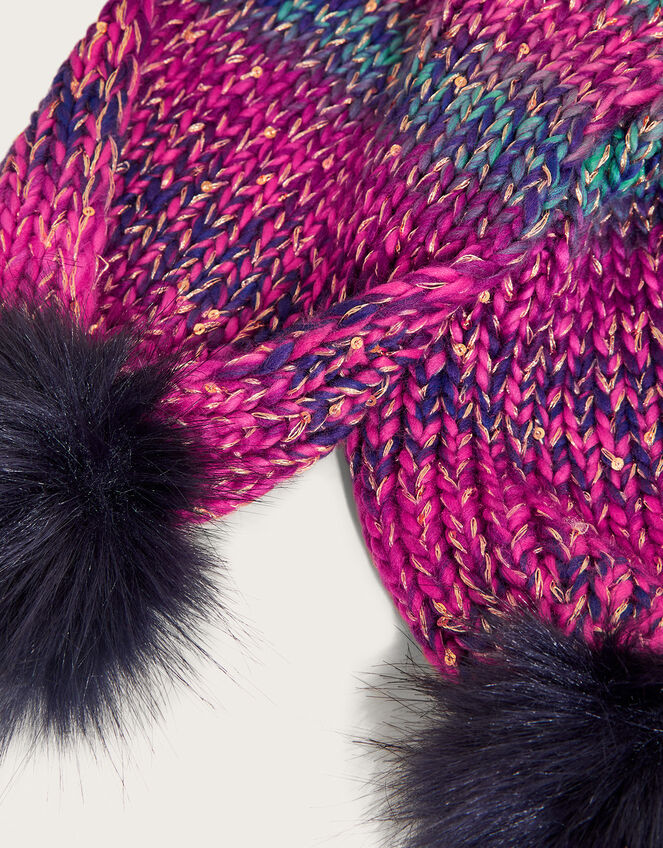 Midnight Space Dye Scarf, , large