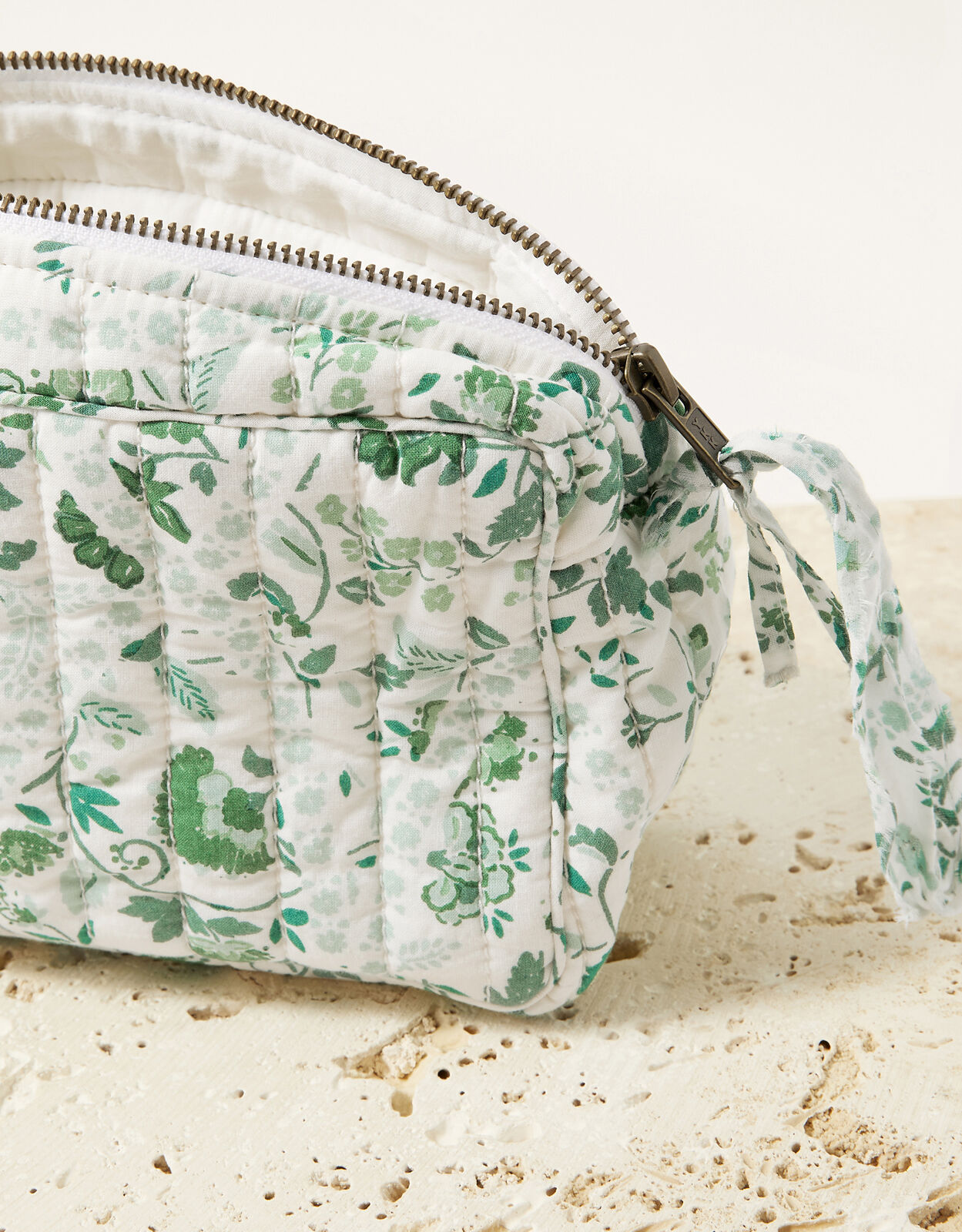 floral print makeup bag