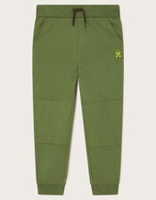 Reinforced Knee Joggers, Green (KHAKI), large