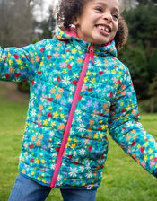 Frugi Reversible Toasty Trail Jacket, Pink (PINK), large