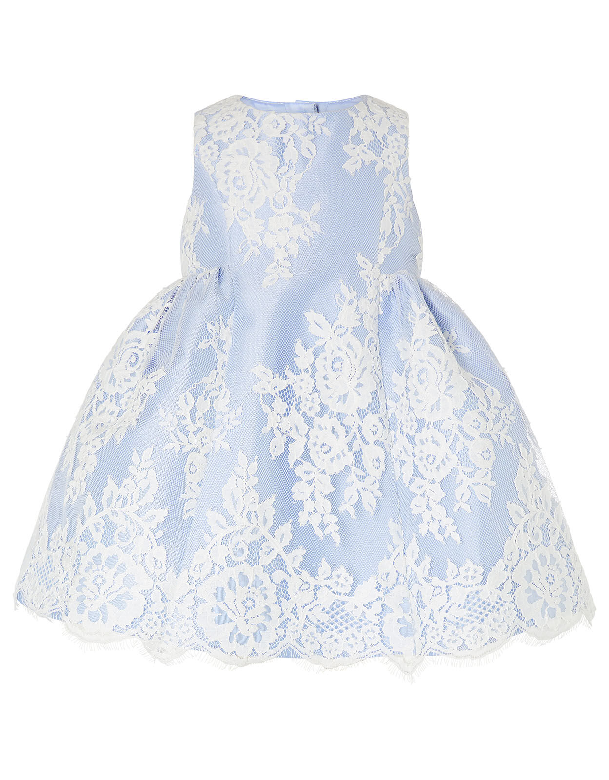 Baby Lace Dress Blue Baby Girl Dresses Monsoon Global