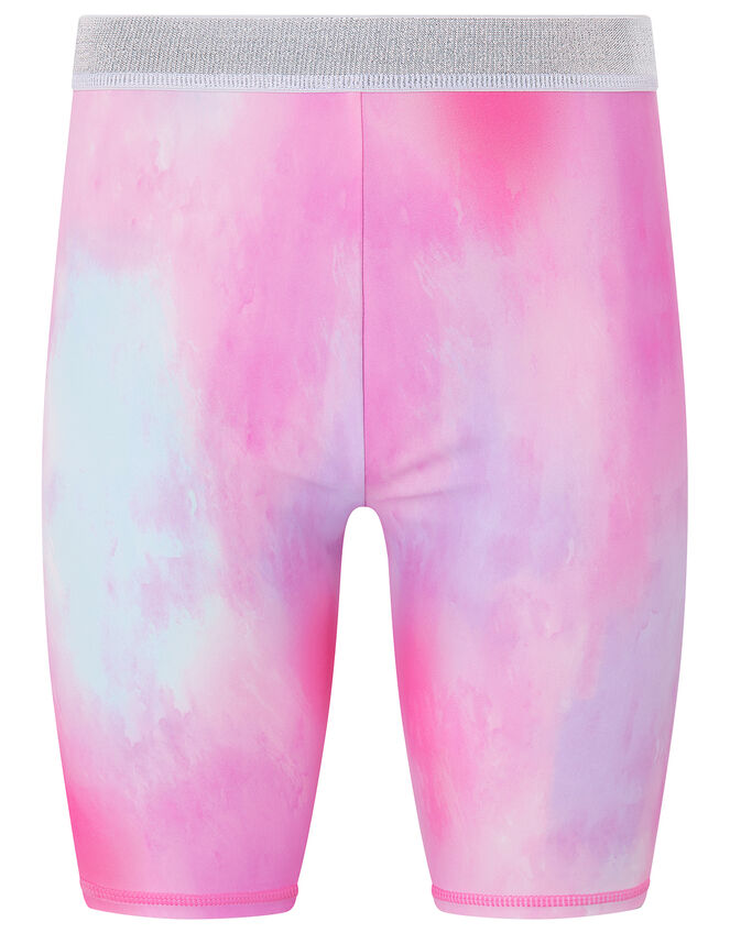 Alice Tie Dye Cycling Shorts, Pink (PINK), large