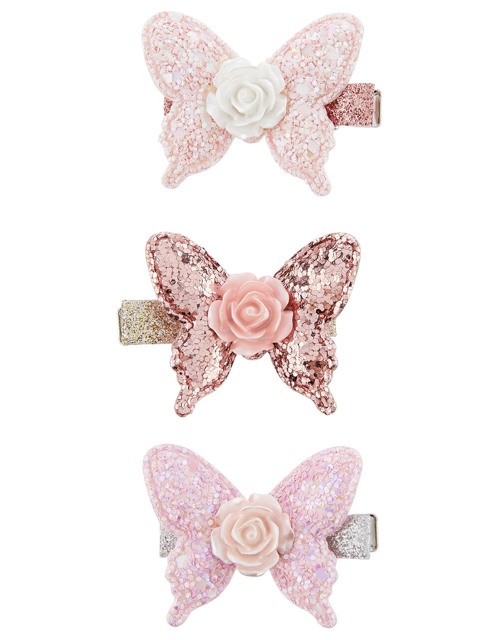 Glitter Butterfly Hair Clip Set | Girls' Hair Accessories | Monsoon Global. Glitter Butterfly Hair Clip Set | Girls' Hair Accessories | Monsoon Global.