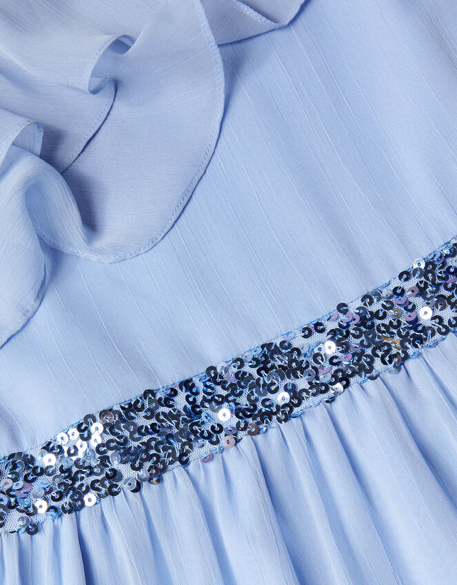 Ruby Ruffle OneShoulder Prom Dress Blue Girls' Dresses Monsoon Global.