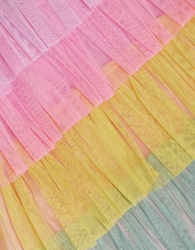 Crochet Colourblock Dress, Multi (MULTI), large