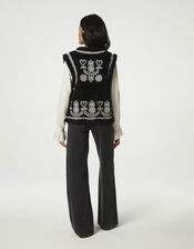 Fabienne Chapot Tobi Borg Vest, Black (BLACK), large
