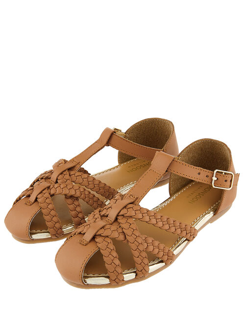 tan cage sandals