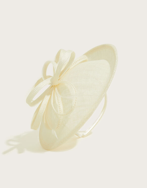 Pearl Bead Disc Fascinator , , large