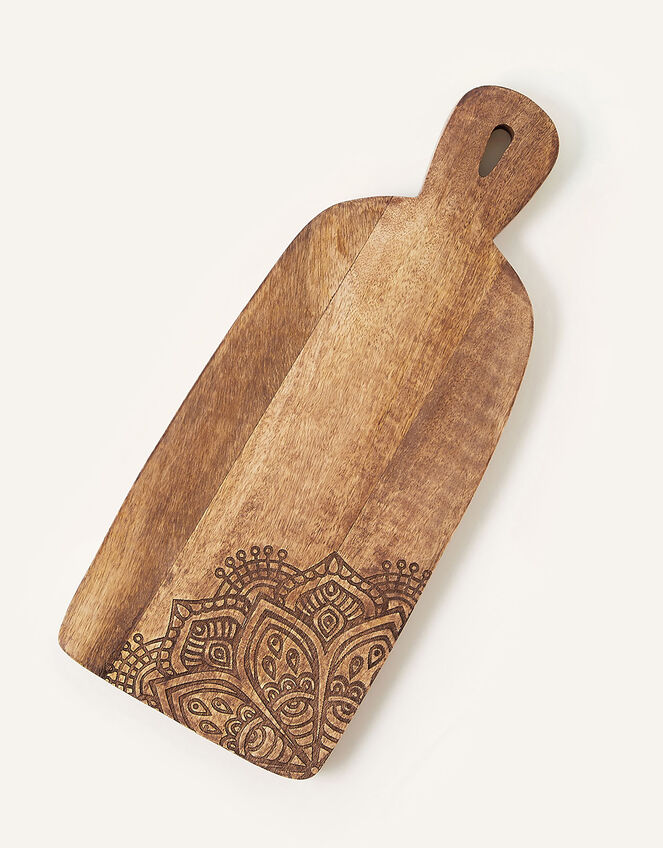 Carved Wooden Chopping Board, , large