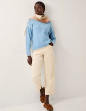 Shayla Whipstitch Jumper, Blue (BLUE), large