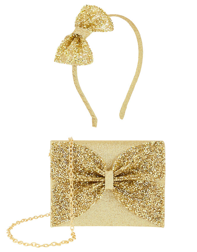 Bownanza Dazzle Bag and Headband Set, , large