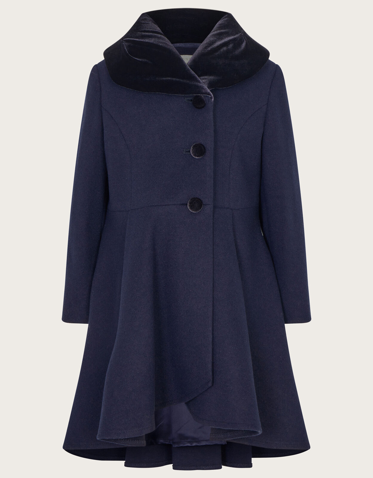 Monsoon blue coat sale