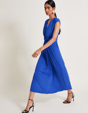 Jaya Jersey Maxi Dress, Blue (COBALT), large