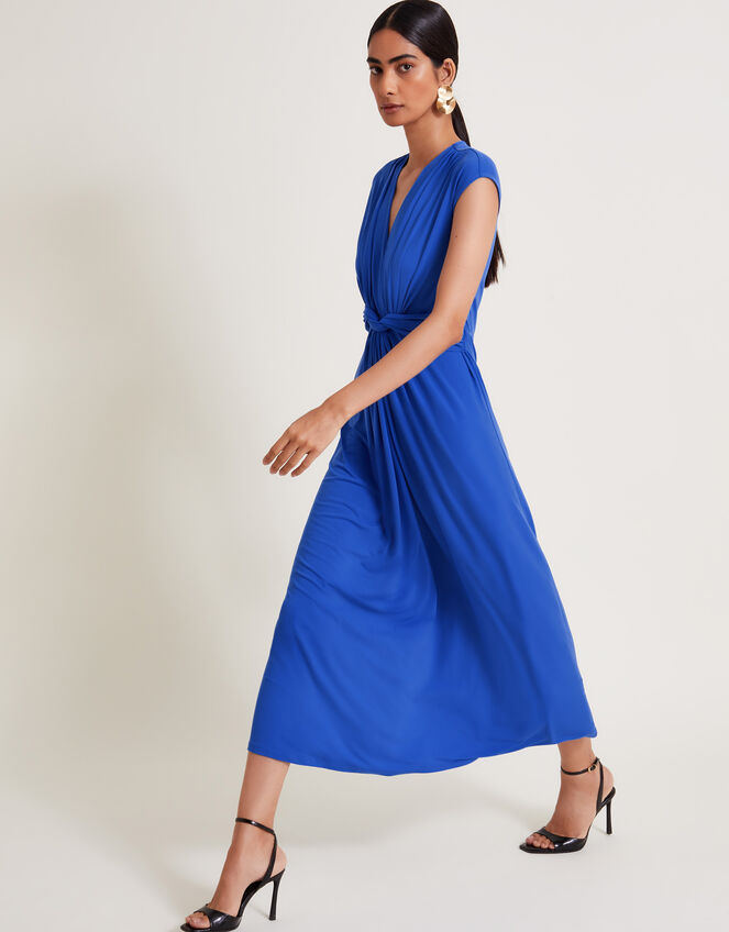 Jaya Jersey Maxi Dress, Blue (COBALT), large