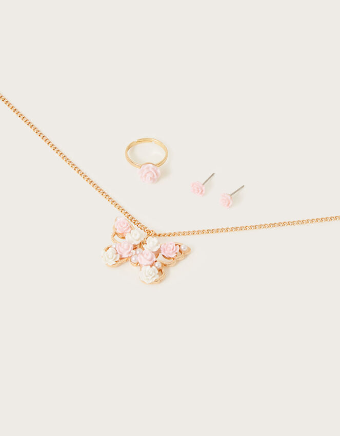 Fleur Butterfly Jewellery Set, , large