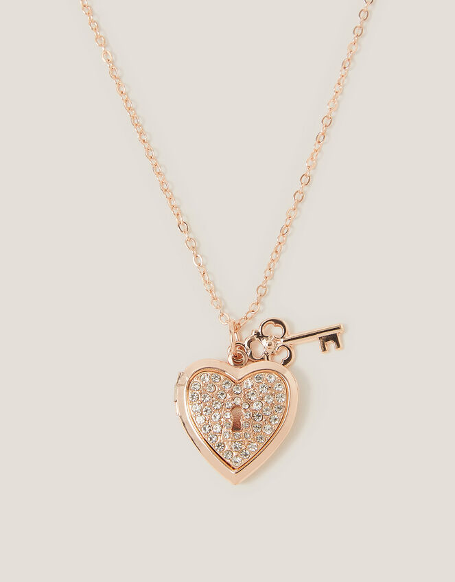 Locket Pendant Necklace, , large