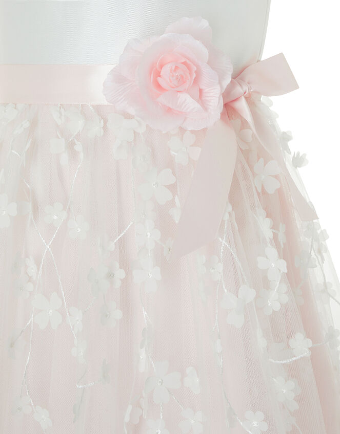 Eloise Floral Occasion Dress, Pink (PALE PINK), large