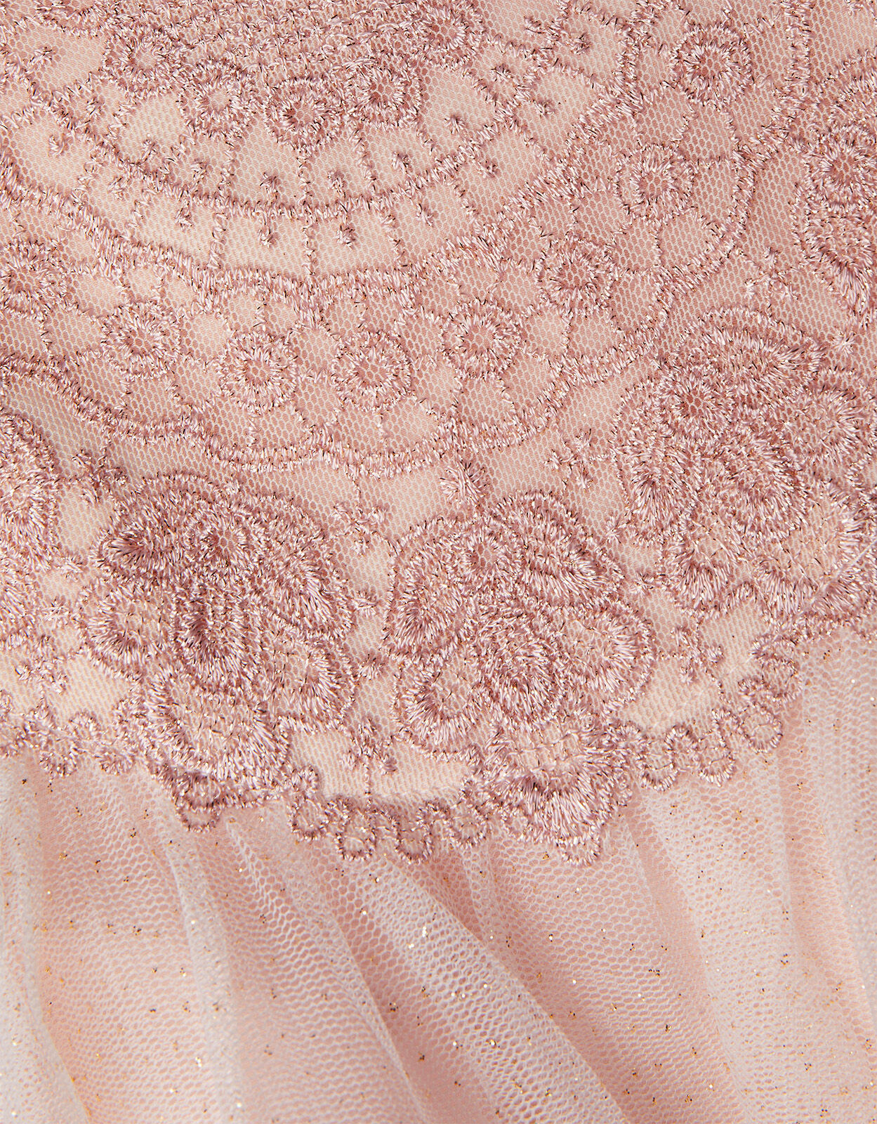 Estella Embroidered Dress Pink Girls Dresses Monsoon ROI