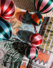 Anna and Nina Large Threaded Bauble, , large