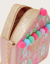 Festive Gingerbread House Bag, , large