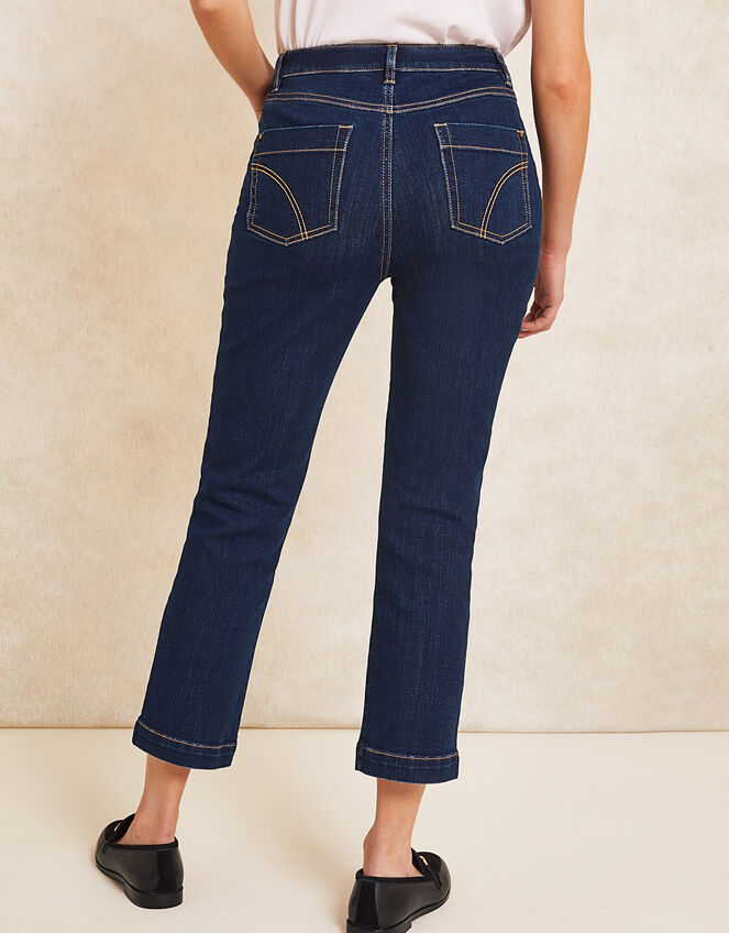Safaia 7/8 Denim Jeans, Blue (DENIM BLUE), large