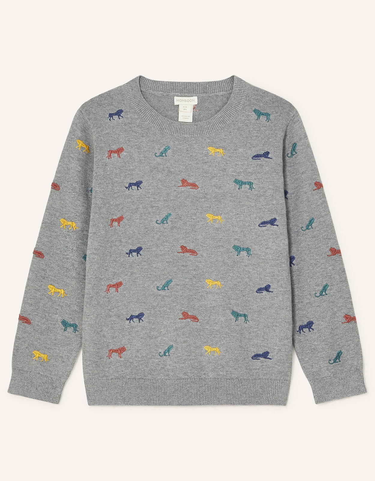grey boys jumper
