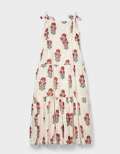 East Lucy Floral Tiered Maxi Dress, Pink (PINK), large