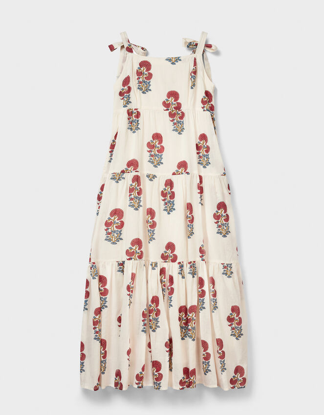East Lucy Floral Tiered Maxi Dress, Pink (PINK), large