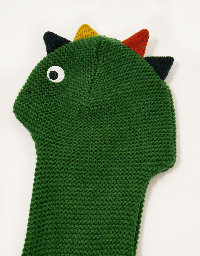 Stewie Dino Hat Scarf , Green (GREEN), large