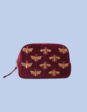 Elizabeth Scarlett Honey Bee Make Up Bag, , large