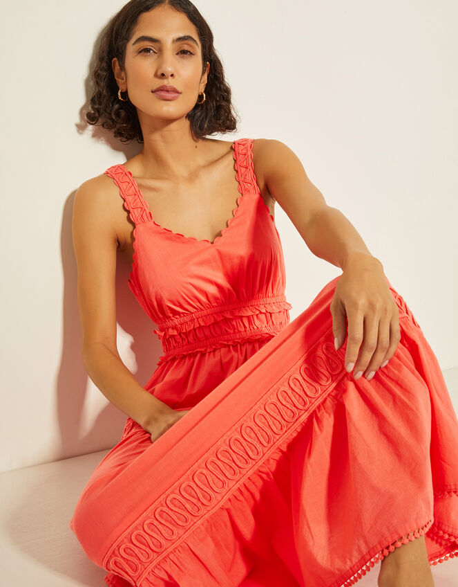 Sonya Embroidered Maxi Dress, Pink (PINK), large