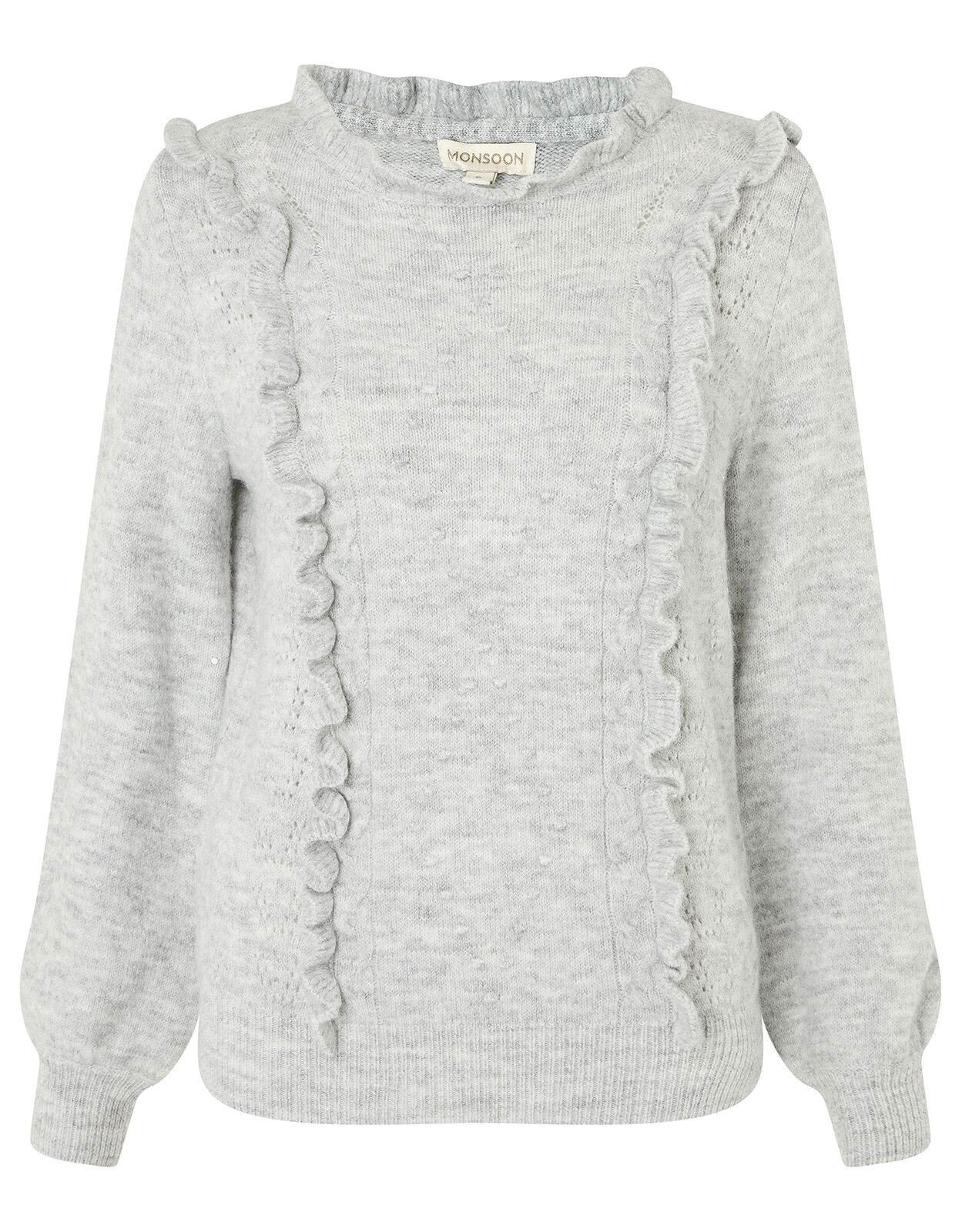 Monsoon grey deals jumper