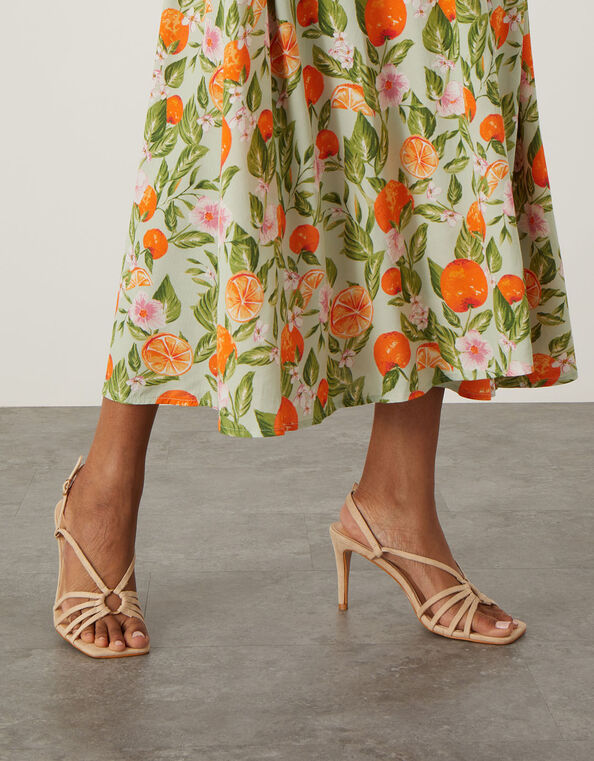Barely There Ring Detail Heels, Nude (NUDE), large