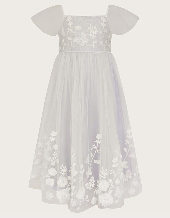Essie Embroidered Swing Dress, Blue (PALE BLUE), large