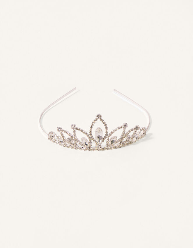 Diamante Bloom Tiara, , large