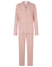 Polka-Dot Print Pyjama Set, Pink (PINK), large