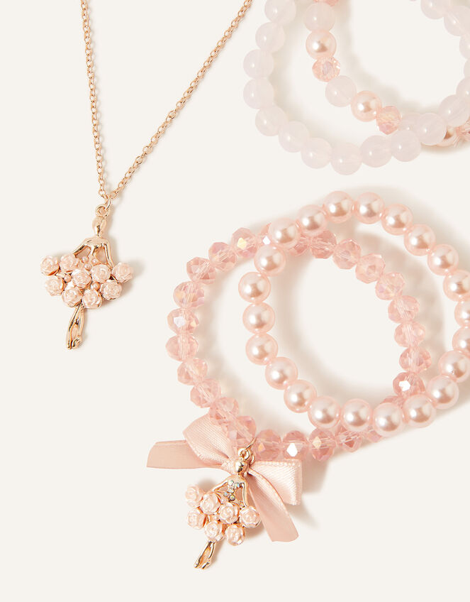 Odette Ballerina Necklace and Bracelet Set, , large