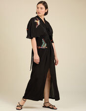 Tallulah and Hope Regular-Length Tie Dress , Black (BLACK), large