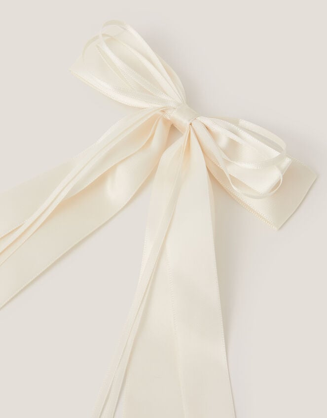 Ribbon Bow Hair Clip, , large