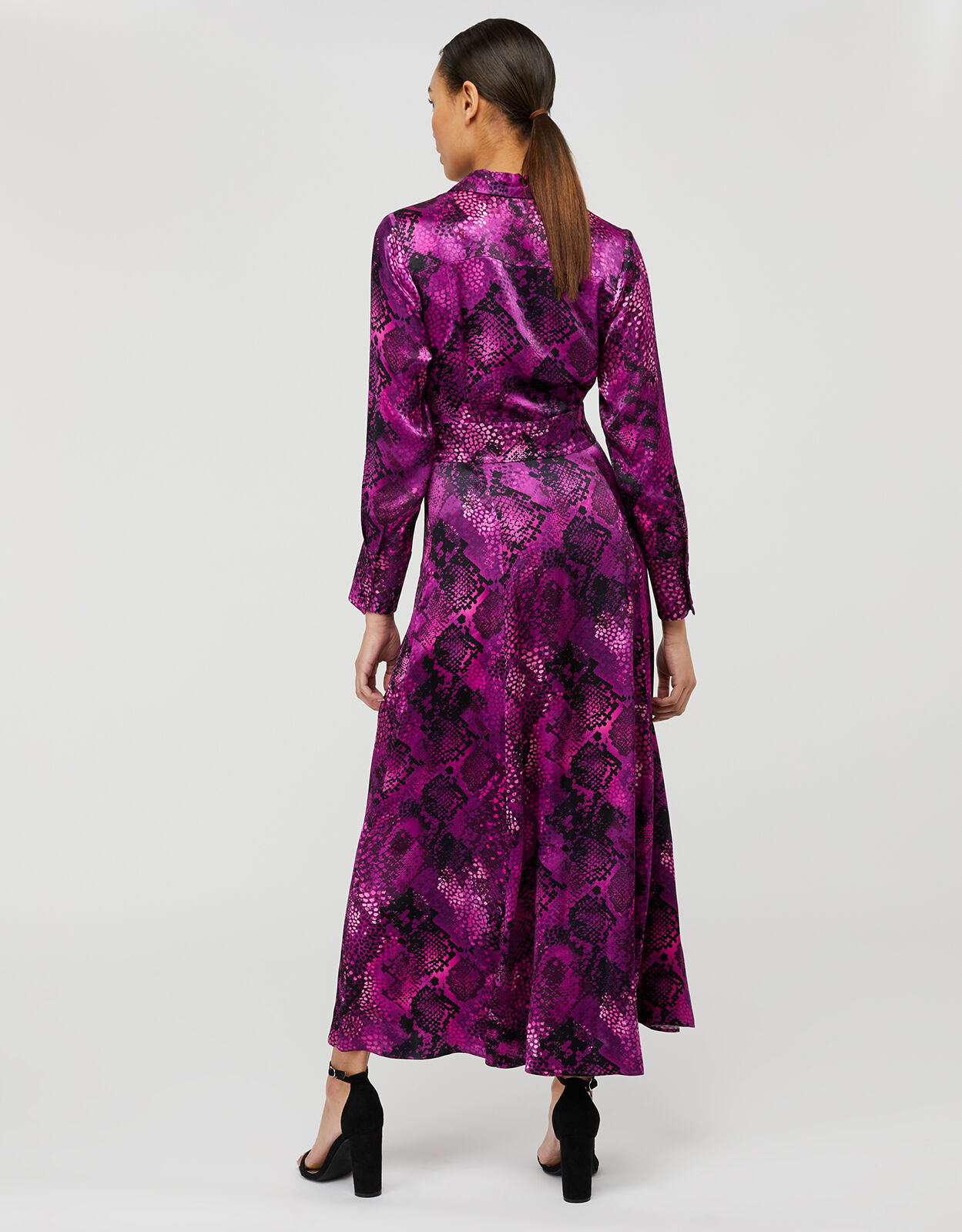 monsoon snake print dress